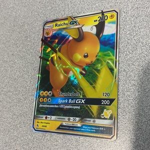 Pokemon TCG Pikachu Deck Raichu GX 20/68 -- 60 Card Deck -- Holo Rare